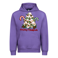 Tulip merry christmas baseball Urban Hoodie - RanaPortraitStore