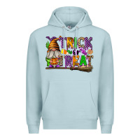 Blue Mist Trick or Treat Premium Hoodie - texasbilliewilder