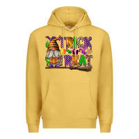 Antique Gold Trick or Treat Premium Hoodie - texasbilliewilder