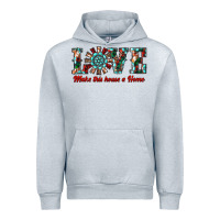 Heather Grey love make this house a home Urban Hoodie - RanaPortraitStore