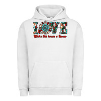 Pigment Lunar Rock love make this house a home Urban Hoodie - RanaPortraitStore