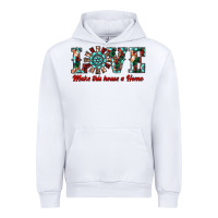 White love make this house a home Urban Hoodie - RanaPortraitStore