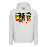 Dove Grey unapologetically dope Premium Hoodie - Zillion Design Studio