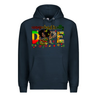 Navy unapologetically dope Premium Hoodie - Zillion Design Studio