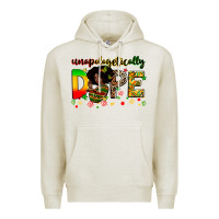 Oatmeal Heather unapologetically dope Premium Hoodie - Zillion Design Studio