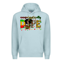 Blue Mist unapologetically dope Premium Hoodie - Zillion Design Studio
