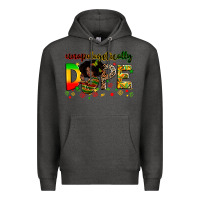 Charcoal Heather unapologetically dope Premium Hoodie - Zillion Design Studio
