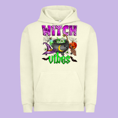Witch Vibes Urban Hoodie Designed By Zillion Design Studio