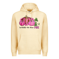 Pina Colada in october we wear pink pumpkin and sunflowers Premium Hoodie - RanaPortraitStore