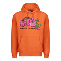 Carrot in october we wear pink pumpkin and sunflowers Premium Hoodie - RanaPortraitStore
