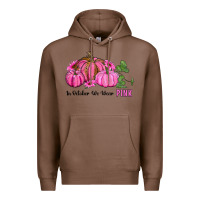 Chestnut in october we wear pink pumpkin and sunflowers Premium Hoodie - RanaPortraitStore