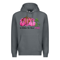 Rock in october we wear pink pumpkin and sunflowers Premium Hoodie - RanaPortraitStore