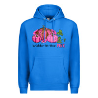 True Royal in october we wear pink pumpkin and sunflowers Premium Hoodie - RanaPortraitStore