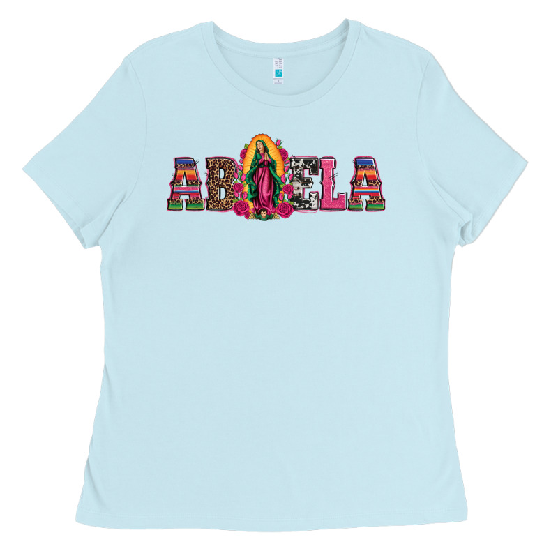 Abuela Our Lady Of Guadalupe Ladies Tee by Artiststas | Teevron