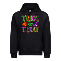 Black trick or treat Urban Hoodie - Zillion Design Studio