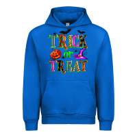 Cobalt trick or treat Urban Hoodie - Zillion Design Studio
