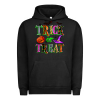 Pigment Black trick or treat Urban Hoodie - Zillion Design Studio