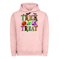 Pigment Salmon trick or treat Urban Hoodie - Zillion Design Studio
