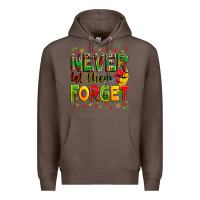 Coffee never let them forget Premium Hoodie - Zillion Design Studio