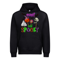Black sweet and spooky Urban Hoodie - Zillion Design Studio