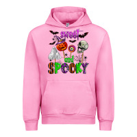 Fuchsia Pink sweet and spooky Urban Hoodie - Zillion Design Studio