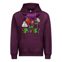 Mauve Wine sweet and spooky Urban Hoodie - Zillion Design Studio