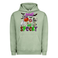 Pigment Oil Green sweet and spooky Urban Hoodie - Zillion Design Studio