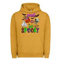 Pigment Peanut Butter sweet and spooky Urban Hoodie - Zillion Design Studio