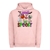 Pigment Salmon sweet and spooky Urban Hoodie - Zillion Design Studio
