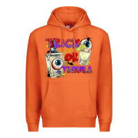 Carrot Trick or Tequila Premium Hoodie - texasbilliewilder