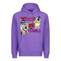 Purple Trick or Tequila Premium Hoodie - texasbilliewilder
