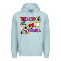 Blue Mist Trick or Tequila Premium Hoodie - texasbilliewilder