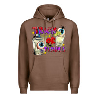 Chestnut Trick or Tequila Premium Hoodie - texasbilliewilder