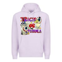 Lilac Trick or Tequila Premium Hoodie - texasbilliewilder