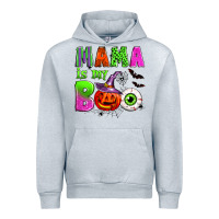 Heather Grey mama is my boo Urban Hoodie - Zillion Design Studio