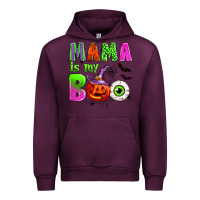 Mauve Wine mama is my boo Urban Hoodie - Zillion Design Studio