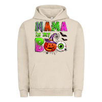 Pigment French Oak mama is my boo Urban Hoodie - Zillion Design Studio