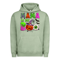 Pigment Oil Green mama is my boo Urban Hoodie - Zillion Design Studio