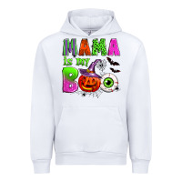 White mama is my boo Urban Hoodie - Zillion Design Studio