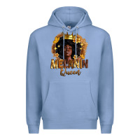 Colony Blue melanin queen Premium Hoodie - Zillion Design Studio