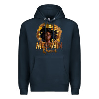 Navy melanin queen Premium Hoodie - Zillion Design Studio