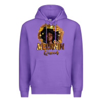 Purple melanin queen Premium Hoodie - Zillion Design Studio