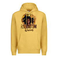 Antique Gold melanin queen Premium Hoodie - Zillion Design Studio