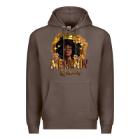 Coffee melanin queen Premium Hoodie - Zillion Design Studio