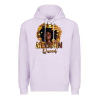 Lilac melanin queen Premium Hoodie - Zillion Design Studio
