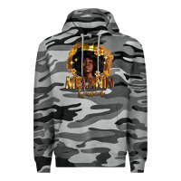 Slate Camo melanin queen Premium Hoodie - Zillion Design Studio