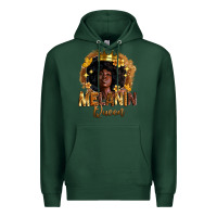 Sports Green melanin queen Premium Hoodie - Zillion Design Studio