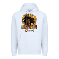 White melanin queen Premium Hoodie - Zillion Design Studio