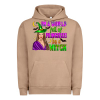 Pigment Burro in a world full of princesses be a witch Urban Hoodie - Zillion Design Studio