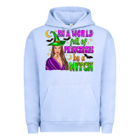 Pigment Grape Ice in a world full of princesses be a witch Urban Hoodie - Zillion Design Studio